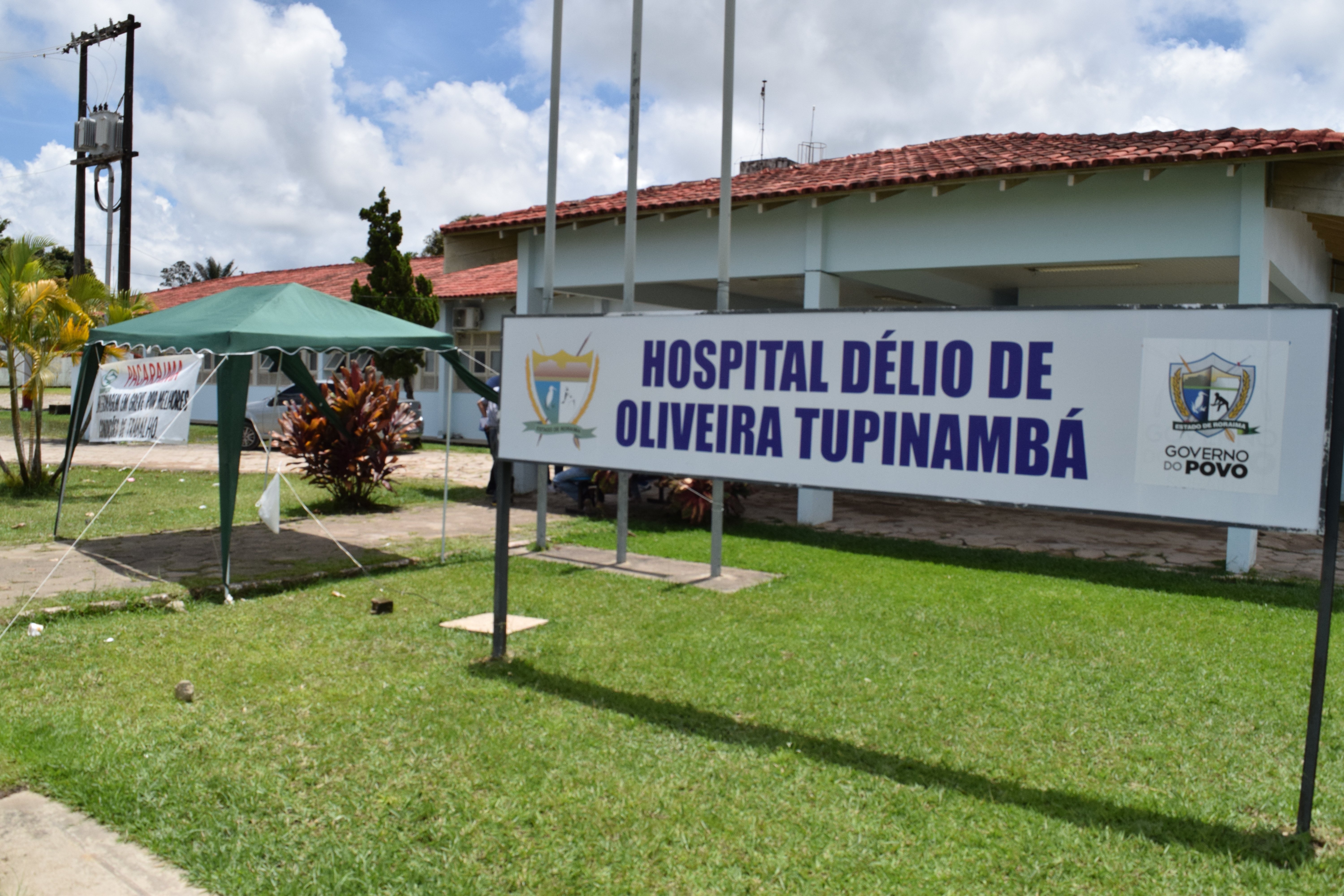 Hospital Delio de Oliveira Tupinambá, em Pacaraima