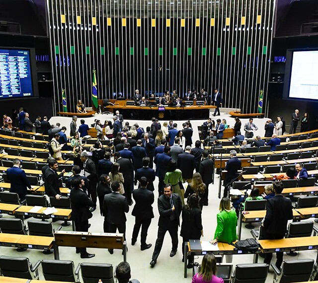 Parlamentares aprovaram a PNL 12/2023. (Marcos Oliveira/Agência Senado)