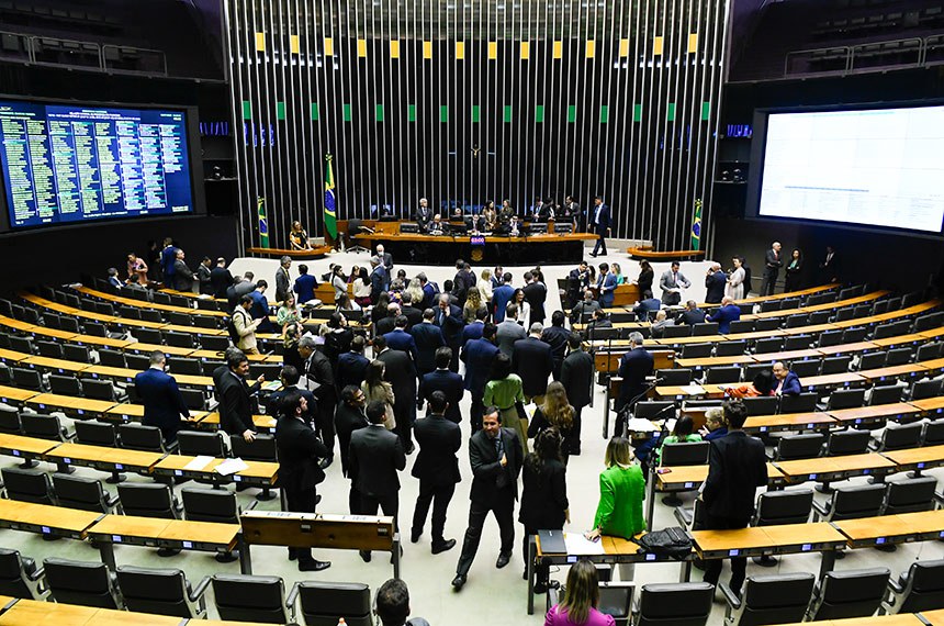 Parlamentares aprovaram a PNL 12/2023. (Marcos Oliveira/Agência Senado)