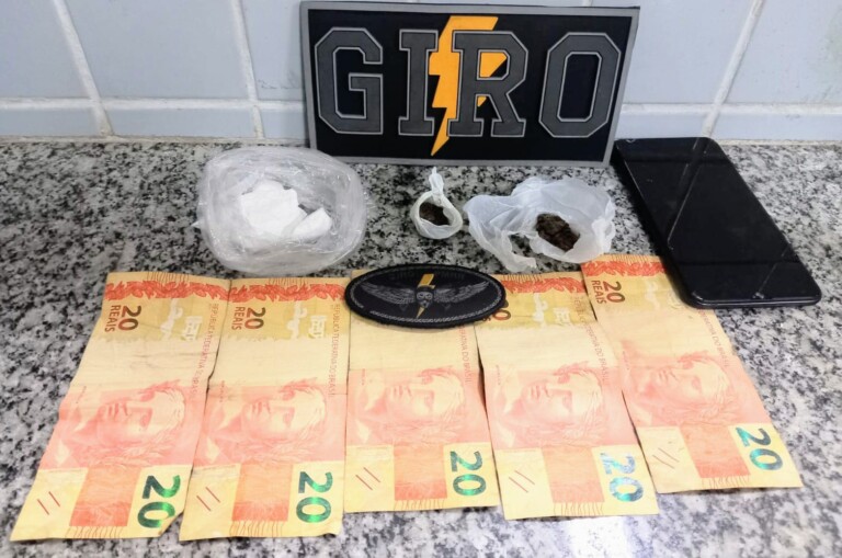 Homem disse que teria comprado entorpecentes para vender a usuários. Foto: Divulgação