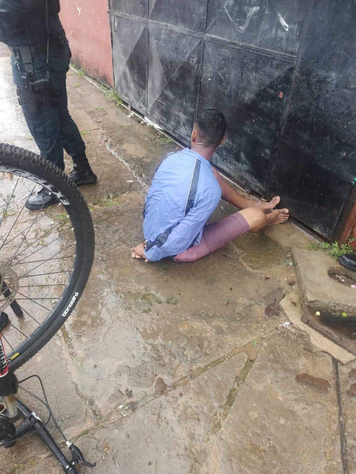 O infrator foi preso em flagrante, após vítima reconhecer a bicicleta em anúncio. (Foto: Divulgação)