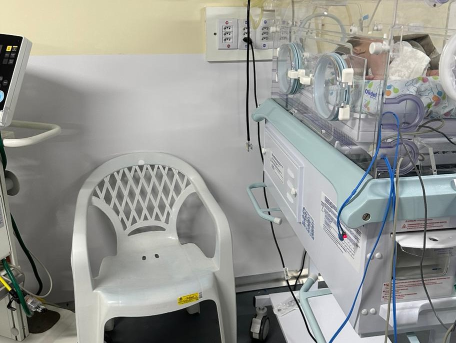 A unidade teria informado a queda da bebê aos pais, que não estavam no local no momento do ocorrido. (Foto: arquivo pessoal)