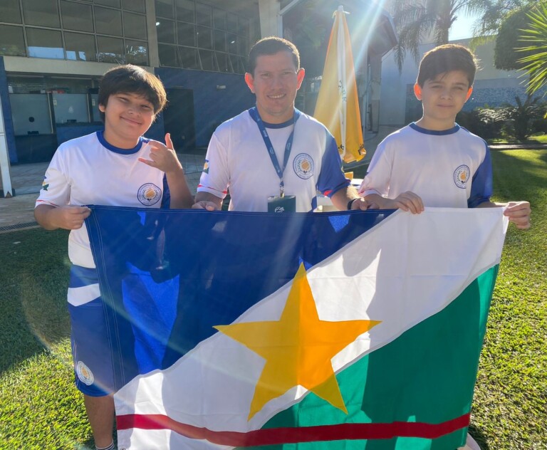 Murilo Montenegro e Mateus Sarmento são os primeiros atletas a representar Roraima no torneio. (Foto: Divulgação)