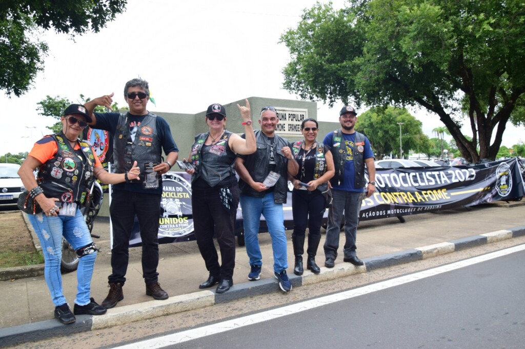 O evento é uma ação na luta contra a fome. Alguns membros atuaram na panfletagem e divulgação nas rua hoje. (Foto: Nilzete Franco/Folha BV)