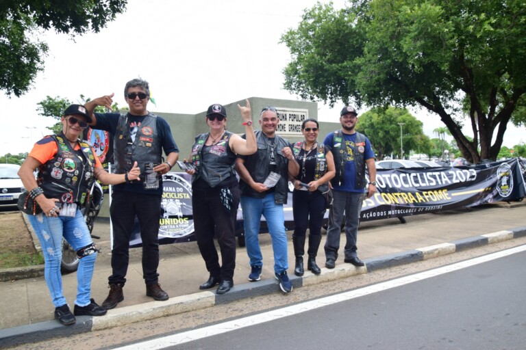 O evento é uma ação na luta contra a fome. Alguns membros atuaram na panfletagem e divulgação nas rua hoje. (Foto: Nilzete Franco/Folha BV)