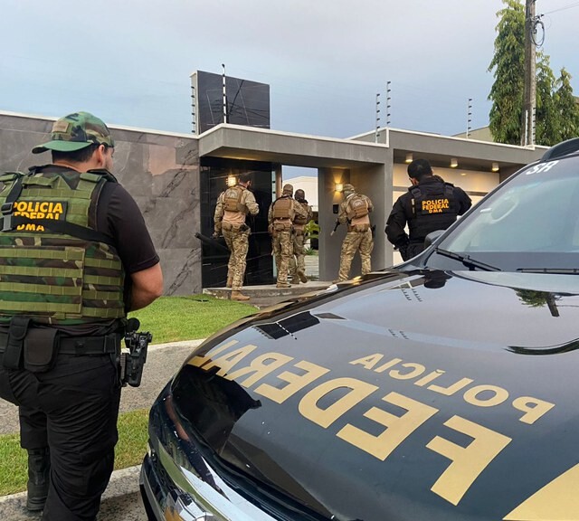 Os mandados estão sendo cumpridos hoje