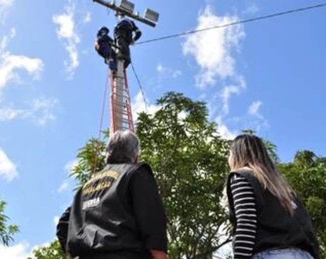 Desde 2015 já havia registro sobre iluminação precária no Parque Anauá (Foto: Rodrigo Sales/Arquivo Folha