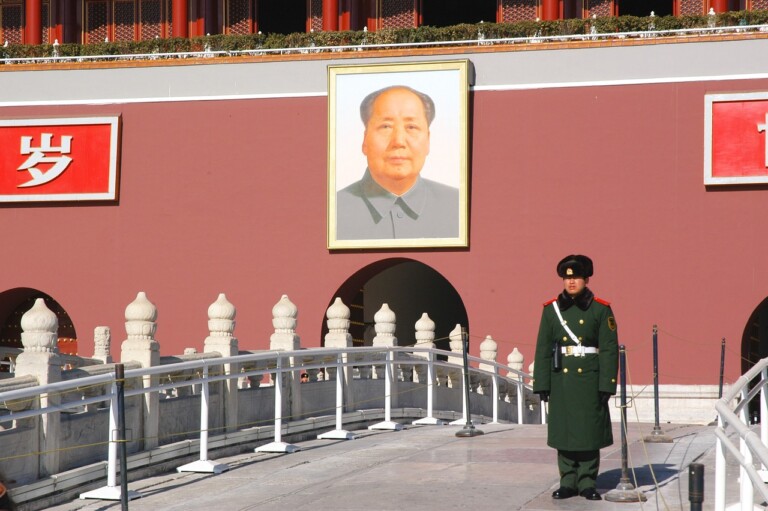 Quadro do histórico ditador chinês Mao Tsé-Tung (Foto: Domínio Público)