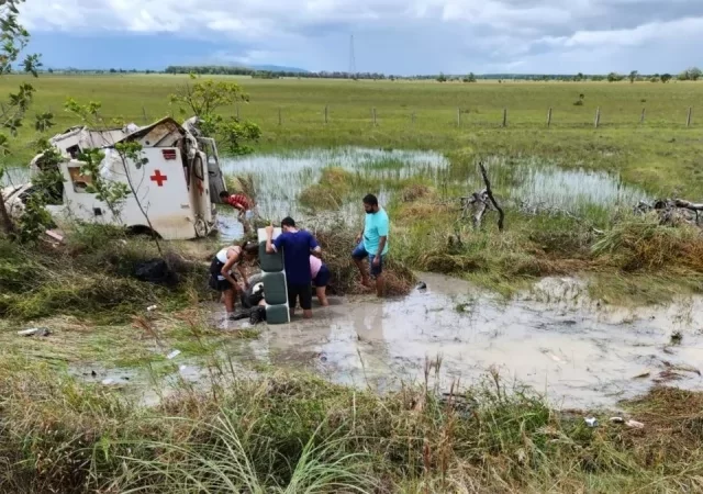 O acidente envolveu quatro militares, onde a 3º Sargento Braz acabou não resistindo. (Foto: Divulgação)