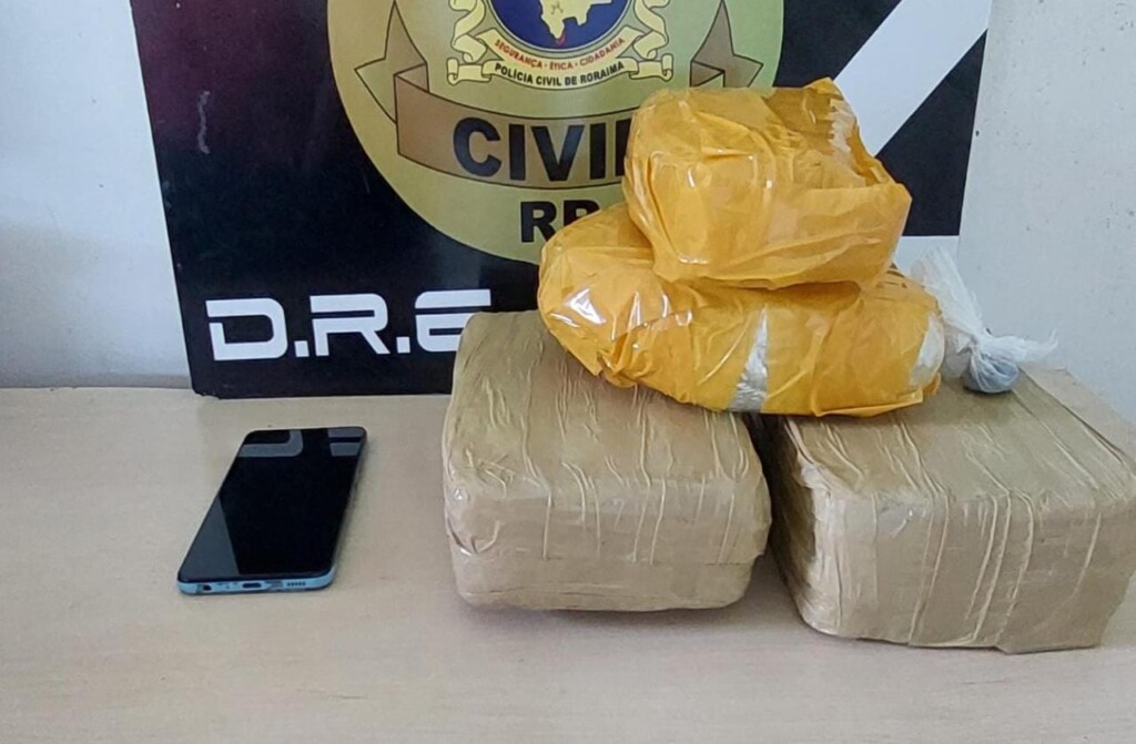 Homem é preso com 3,5kg de Skank em bairro nobre de Boa Vista