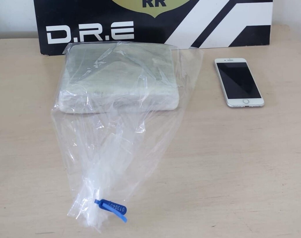 Em poder dele foi apreendido um quilo de Skank, considerada a "super maconha (Foto: Ascom/Polícia Civil)
