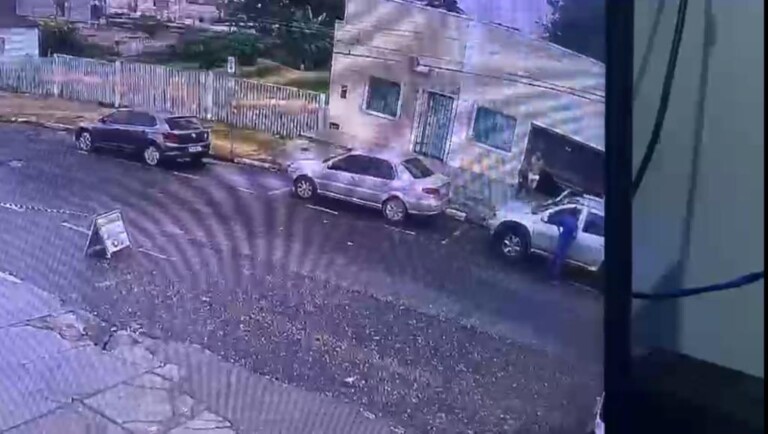 Vídeo mostra momento do sequestro de fisioterapeuta