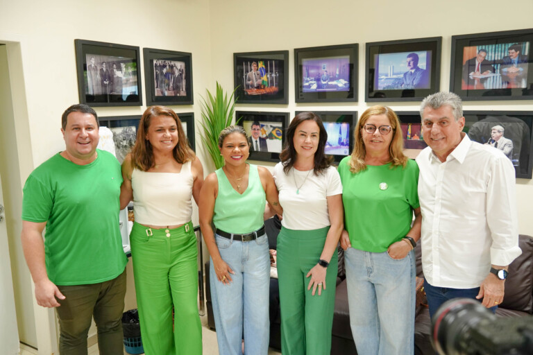 Parte do diretório estadual do MDB em Roraima, liderado pelo ex-senador Romero Jucá (Foto: Divulgação)
