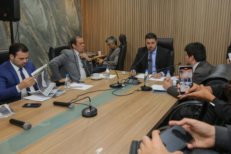 Reunião da Comissão de Saúde da Assembleia Legislativa de Roraima (Foto: Eduardo Andrade/SupCom ALE-RR)
