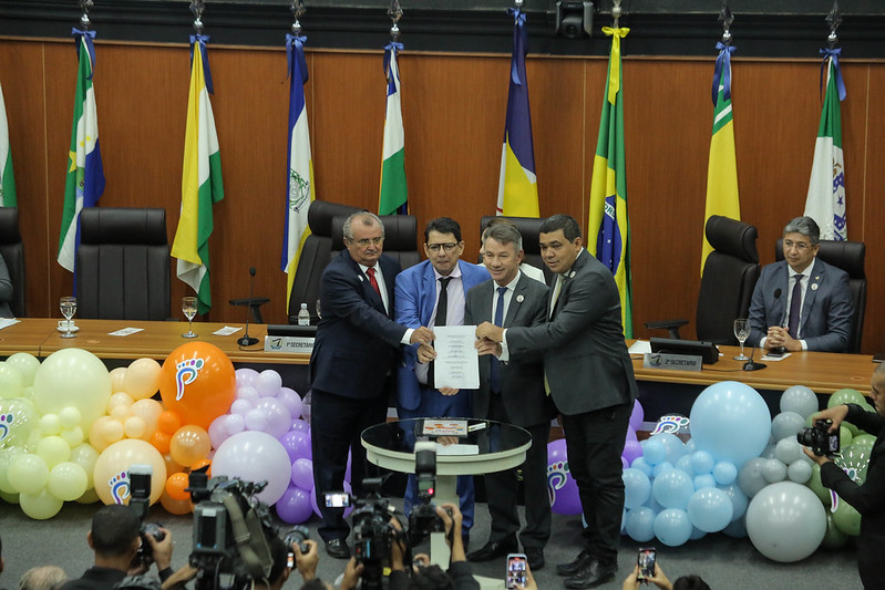 O governador do Estado, Antonio Denarium, enfatizou as políticas públicas estaduais realizadas para a faixa etária. Foto: SupCom/ALERR