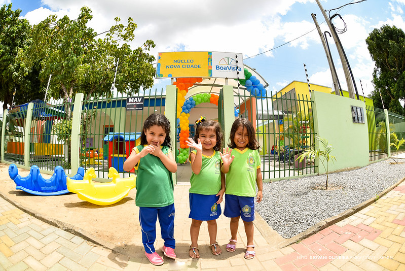 As aulas iniciaram nesta terça-feira, 15, com novas turminhas. Foto: Giovani Oliveira / PMBV)


