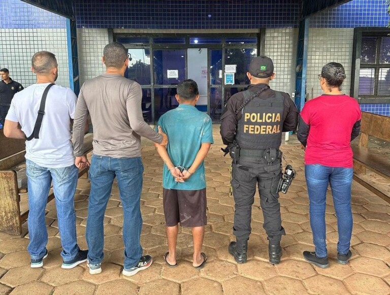 Prisão foi realizada pela Dicap e Polícia Federal (Foto: Divulgação)