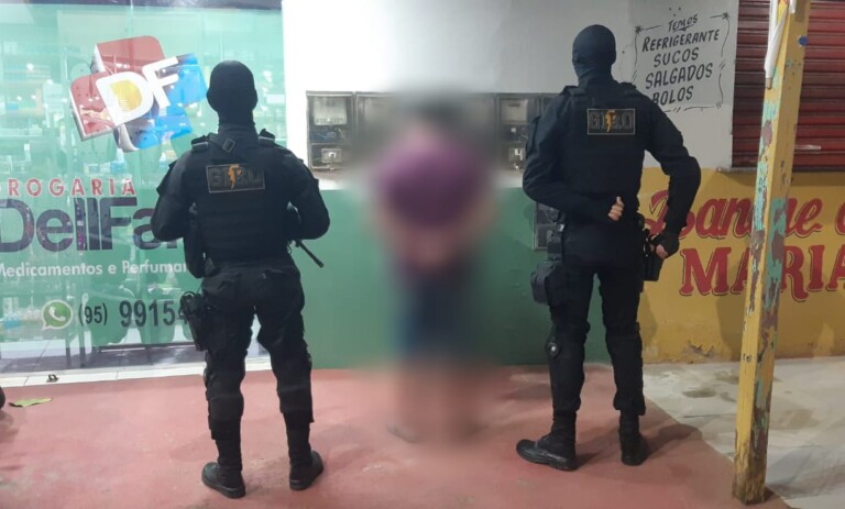 Prisão foi efetuada pelo Giro (Foto: Divulgação)