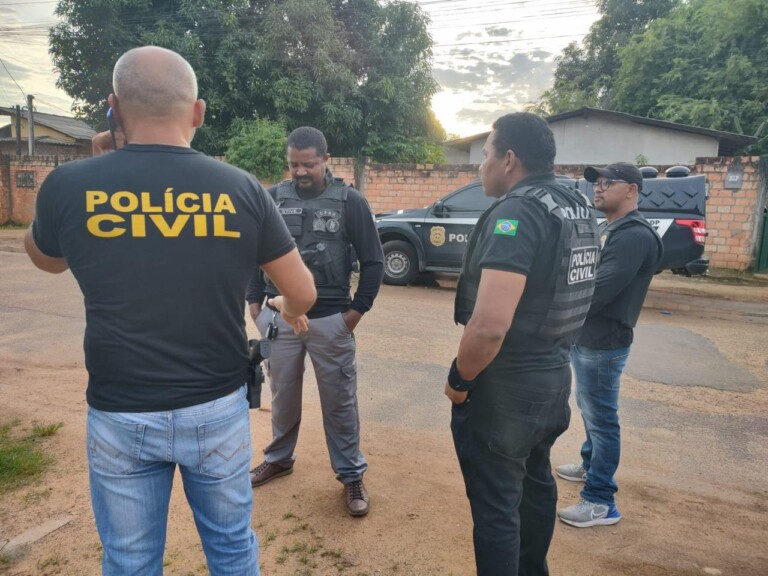 Homem foi preso pela Polícia Civil em sua residência no bairro Centenário. Foto: Ascom/PCRR