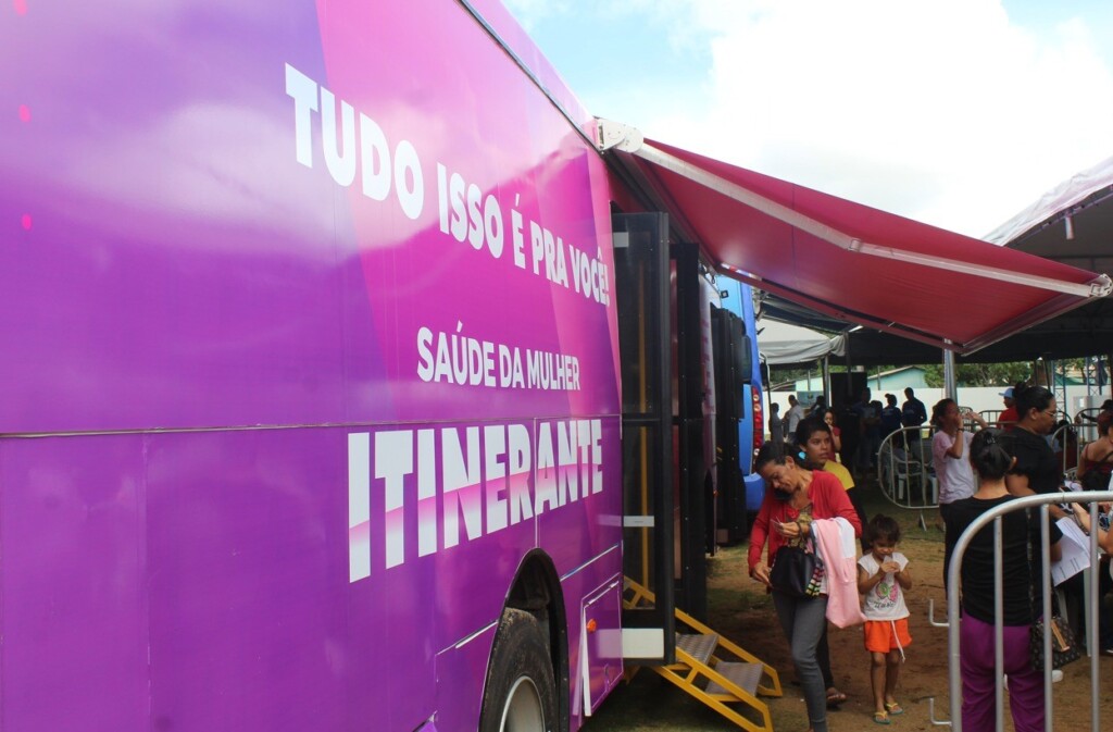 Unidade Móvel da Saúde da Mulher estará disponÃvel em ação. Foto: Secom Unidade Móvel da Saúde da Mulher estará disponÃvel em ação. Foto: Secom