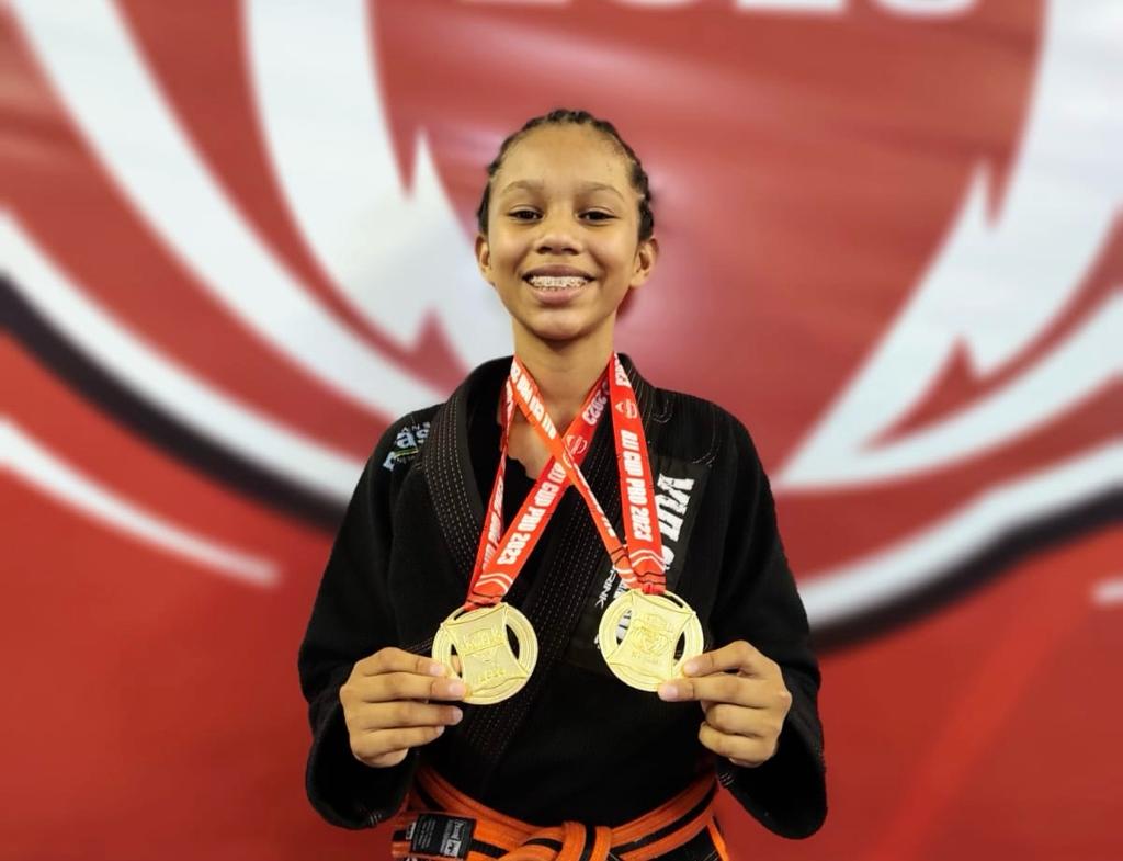 Competição aconteceu em Manaus e o Ouro foi conquistado pela jovem roraimense. Foto: Divulgação Competição aconteceu em Manaus e o Ouro foi conquistado pela jovem roraimense. Foto: Divulgação