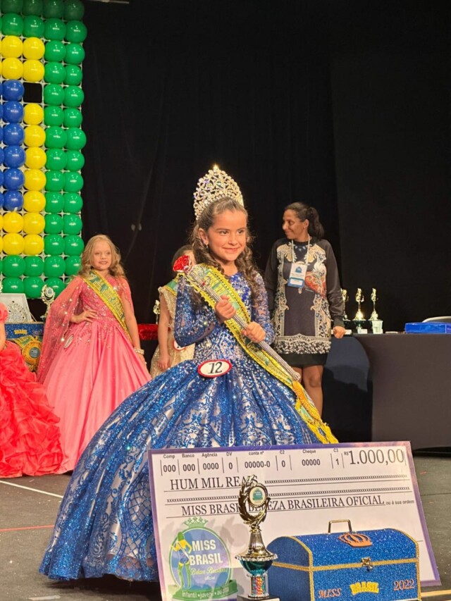 Maria Isadora Magalhães: Roraimense no Miss Universo Infantil 2023