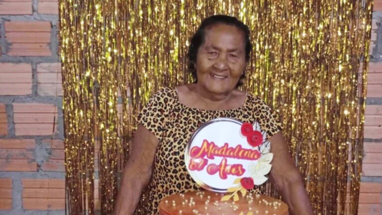 Desaparecida, Maria Madalena Vieira Alho tem 87 anos e mora em Rorainópolis (Foto: Divulgação)