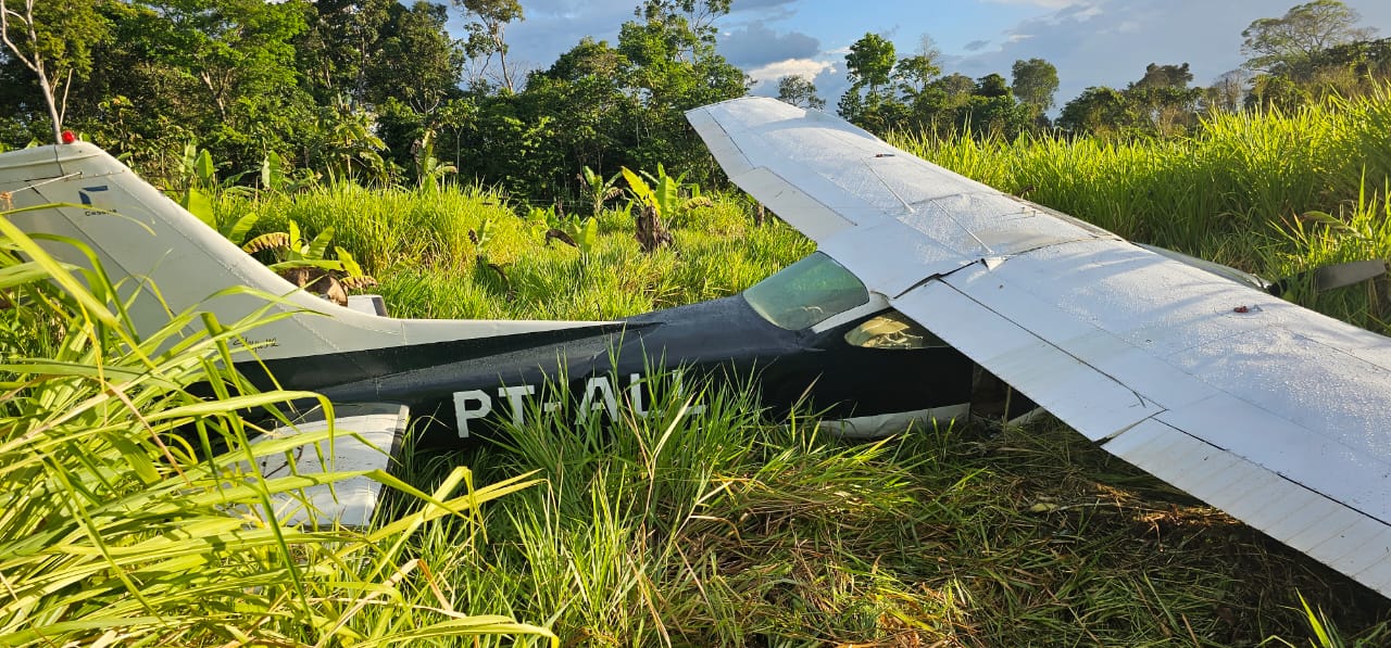 Aeronave envolvida no acidente (Foto: Divulgação)