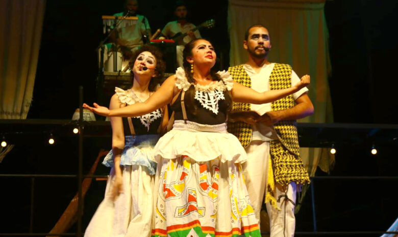 Espetáculo de Teatro "A Lenda das Três Palmeiras" aborda mitologia indigena Espetáculo de Teatro "A Lenda das Três Palmeiras" aborda mitologia indigena