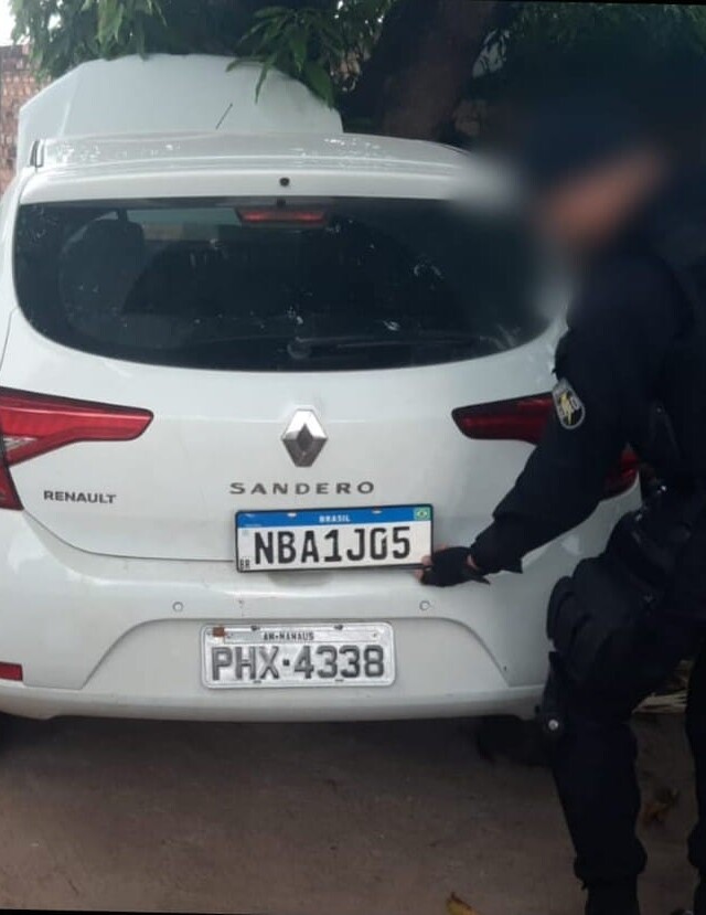 Veículo recuperado (Foto: Divulgação)