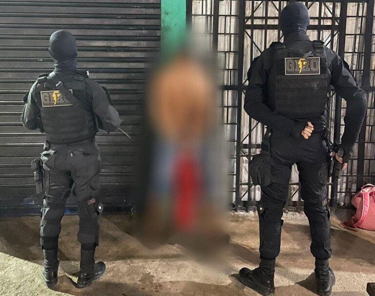 Prisão foi efetuada pelo Giro (Foto: Divulgação)