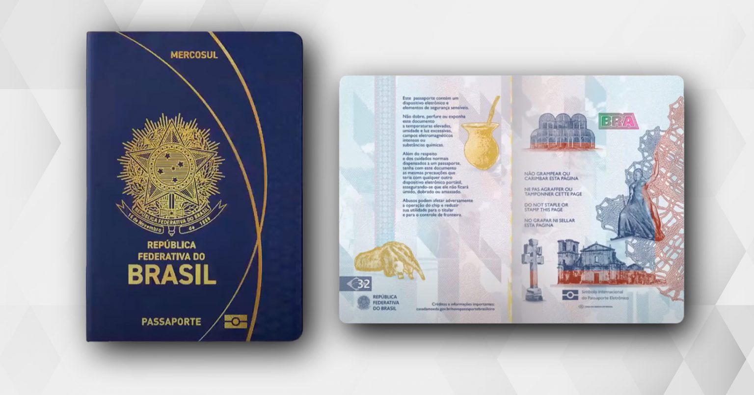 Emissão do novo passaporte brasileiro está prevista para segunda quinzena de setembro