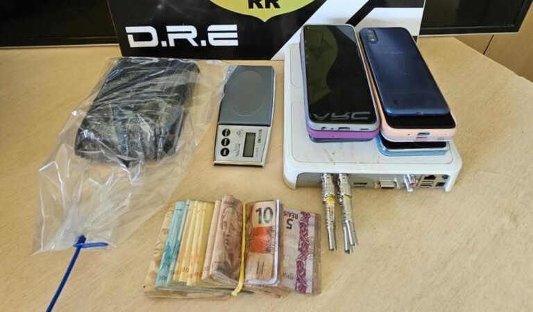 Material apreendido (Foto: Ascom/Polícia Civil)