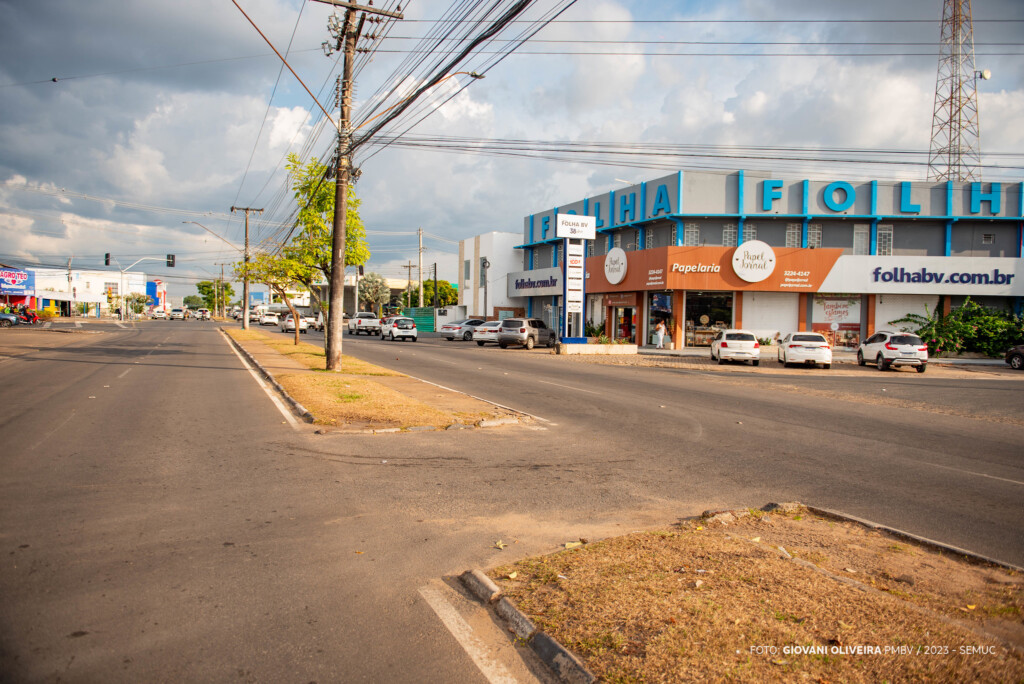 Avenida Santos Dumont com a rua Lobo D´Almada é um dos retornos. (Foto: reprodução/PMBV) Avenida Santos Dumont com a rua Lobo D´Almada é um dos retornos. (Foto: reprodução/PMBV)