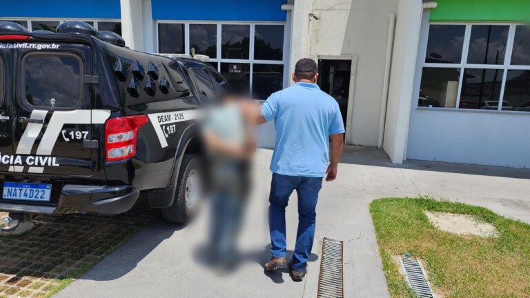 Homem será apresentado à audiência de custódia nesta quinta-feira (14)  (Foto: Divulgação/PCRR)