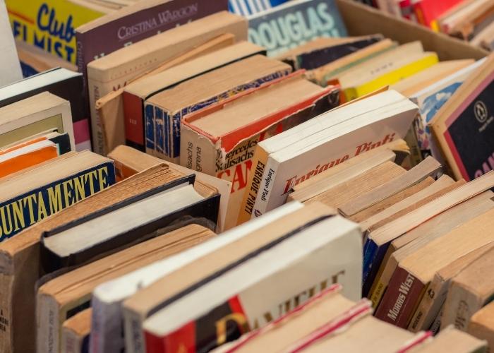 Estudantes criam bazar literário para adquirir e doar livros usados Estudantes criam bazar literário para adquirir e doar livros usados
