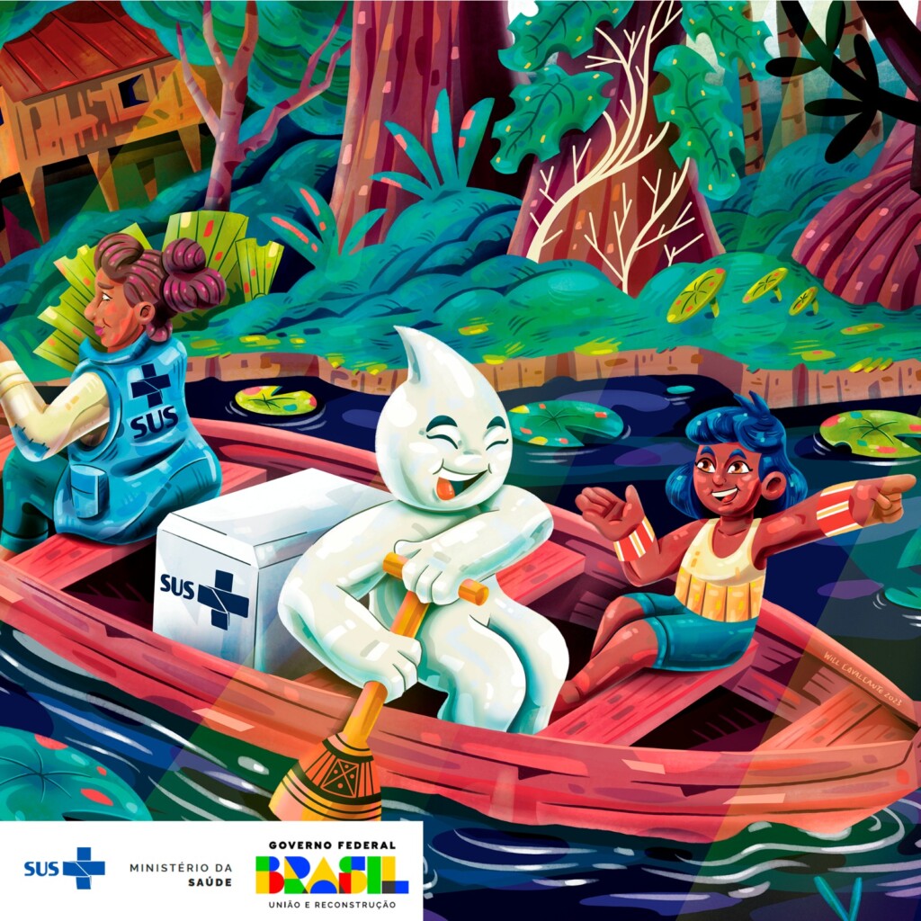 Artista de Roraima Will Cavalcante representa Zé Gotinha em campanha do Ministério da Saúde Artista de Roraima Will Cavalcante representa Zé Gotinha em campanha do Ministério da Saúde