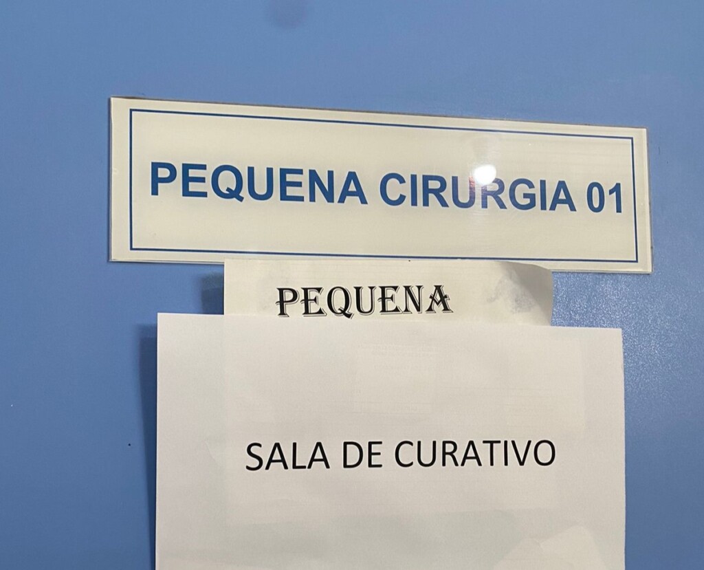 A sala atual é considera muito pequena para os serviços de curativo. (Foto: arquivo pessoal) A sala atual é considera muito pequena para os serviços de curativo. (Foto: arquivo pessoal)