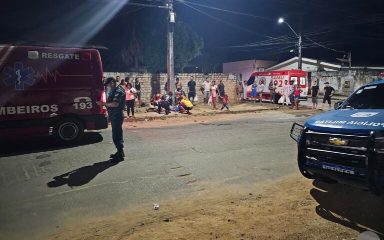Acidente ocorreu no bairro Tancredo Neves (Foto: Divulgação) 