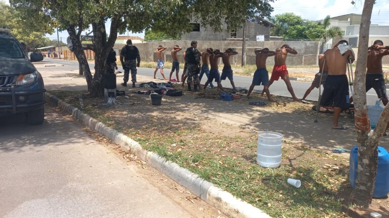 Não houve conduções à Delegacia de Polícia e nenhum dos envolvidos no arrastão foi identificado pela polícia (Foto: Divulgação) 