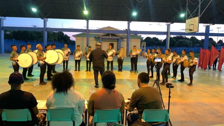 Os participantes do VI Festival Arrfaban Norte de Bandas e Fanfarras concorrerão a mais de 14 mil reais em premiações. (Ascom/Seed)