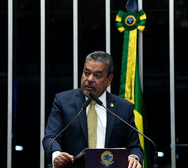Pronunciamento ocorreu nessa segunda-feira (11), no Plenário do Senado Federal. (Foto: Marcos Oliveira/Agência Senado)