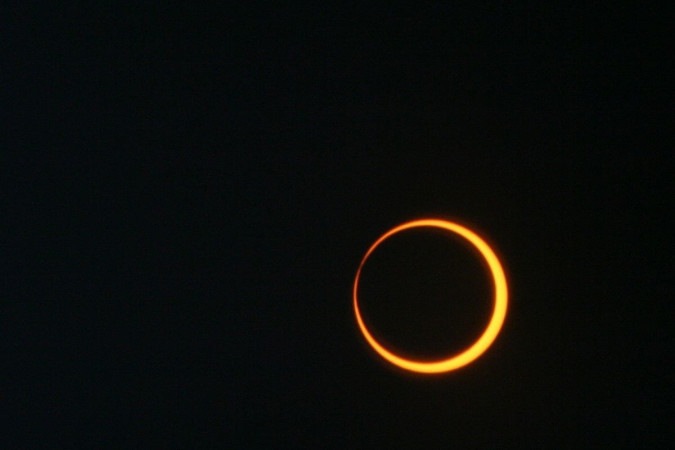 Eclipse solar anular registrado em 20 de maio de 2012 nos EUA. (Foto: NASA/Bill Dunford) Eclipse solar anular registrado em 20 de maio de 2012 nos EUA. (Foto: NASA/Bill Dunford)