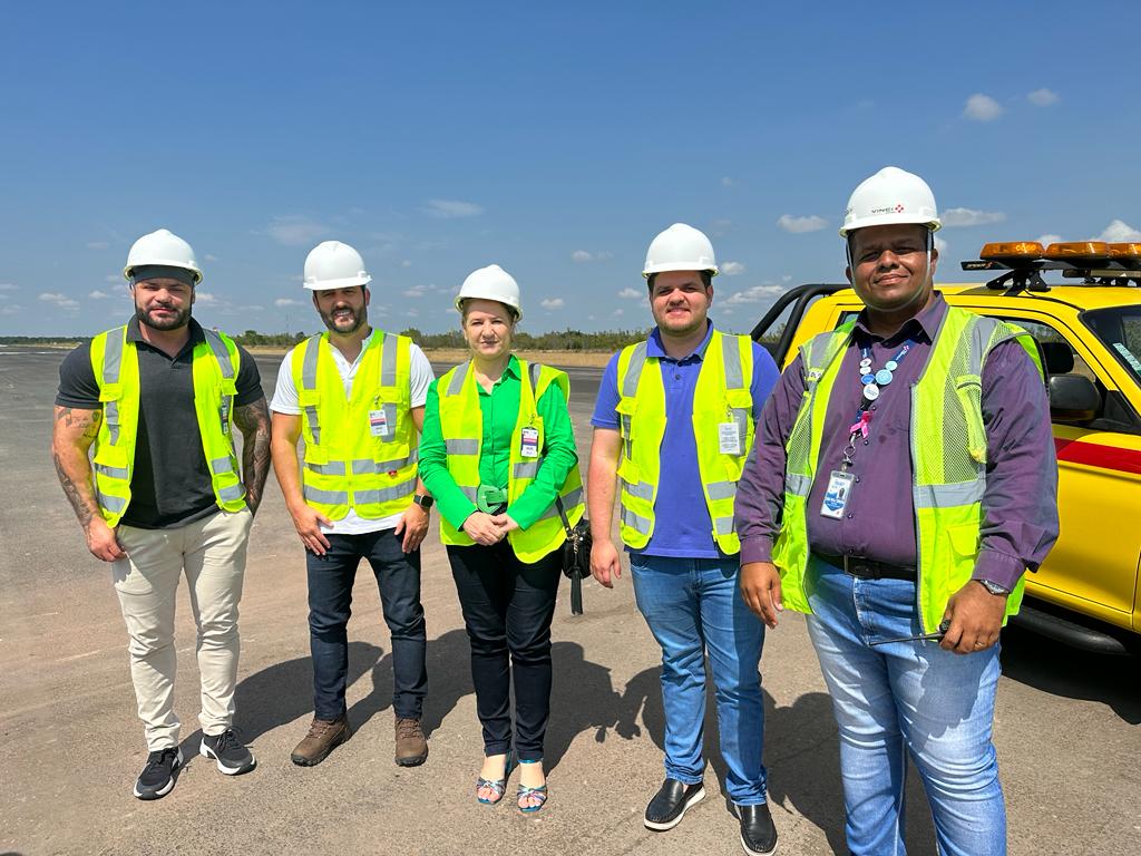 Comissão de Viação, Transportes e Obras verifica obra do Aeroporto Internacional de Boa Vista
