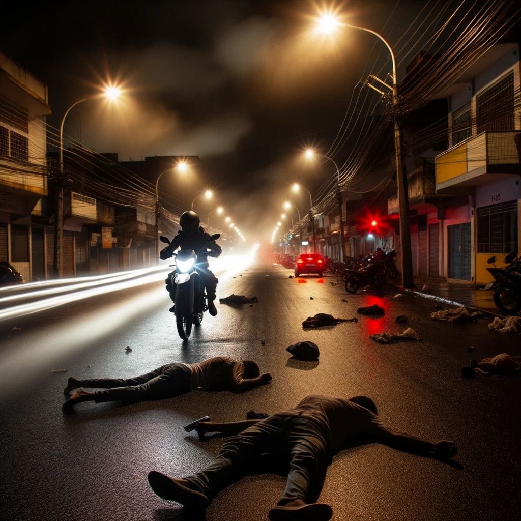 Foto ilustrativa do crime