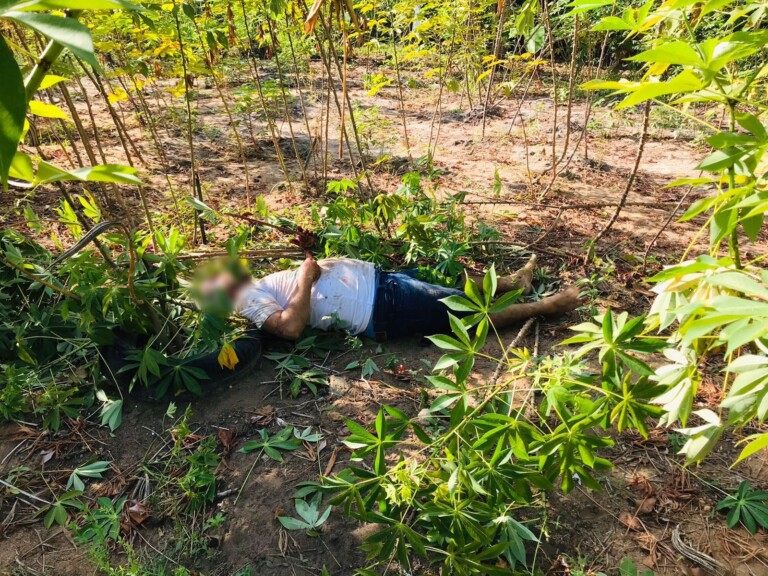 Vítima ainda não foi identificada. (Foto: FolhaBV)