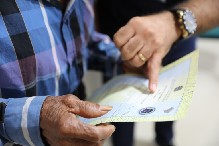 O aumento do número de registros tardios é resultado das campanhas e ações de incentivos para que a população que se encontra fora dos registros, se regularize e garanta o acesso aos direitos básicos e a cidadania. (Foto: ASCOM/DPE-RR)