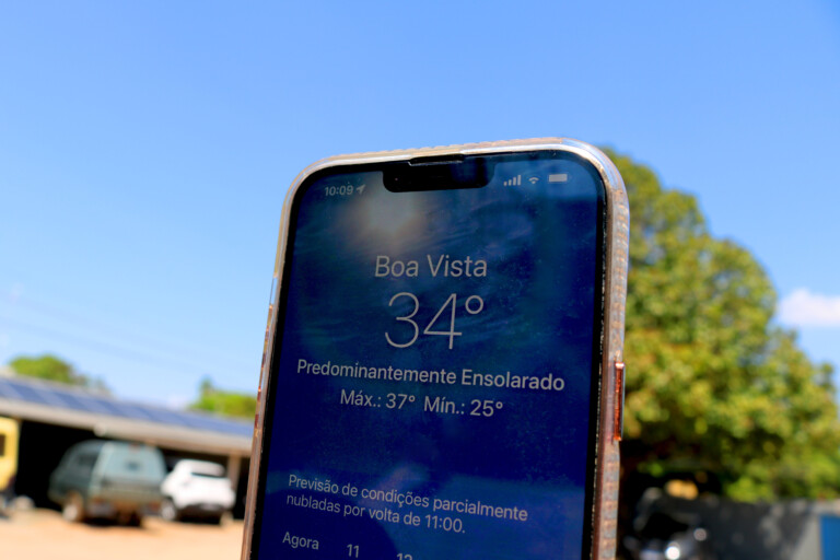 Estado tem vivido períodos de seca e altas tempeeraturas (Foto: Wenderson Cabral/Folha BV) 
