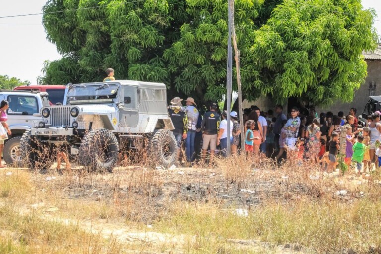 A ação contou com apoio de associados e parceiros do Roraima 4x4 Jipe Clube. (Foto: reprodução)