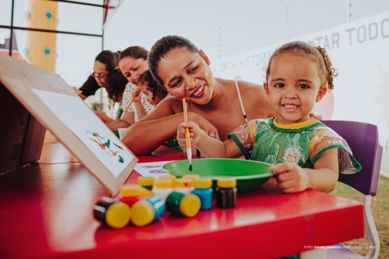 “PÉ DE INFÂNCIA” - Prefeitura implementa programa de fortalecimento dos vínculos afetivos entre as crianças e suas famílias em creches de Boa Vista